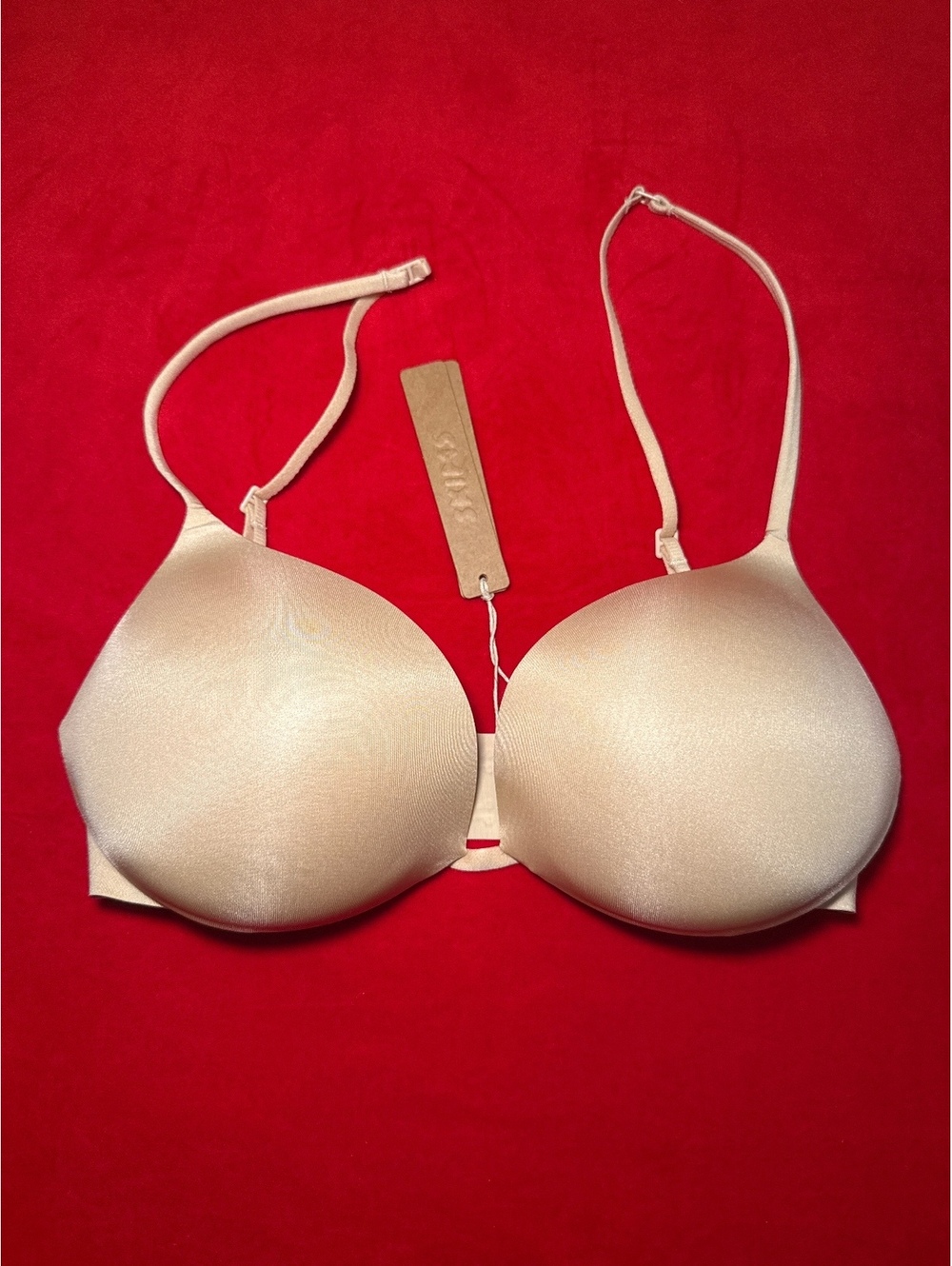 Skims Ultimate Super Push Up Bra Color Sand Size 30D